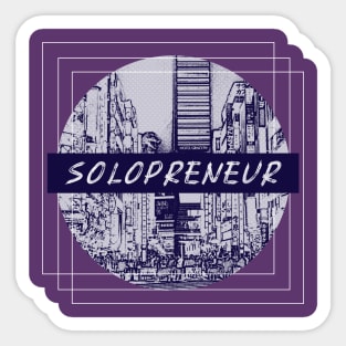 Solopreneur Sticker